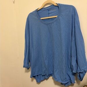 Aerie Casual Blue Women's Batwing Top